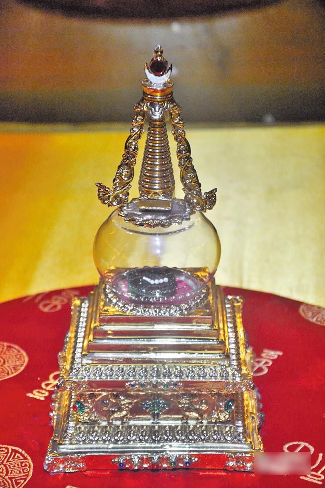 2006年出土的7顆骨質舍利子,替大陸佛教研究提供很高的學術價值。(記者黃冠智攝)
