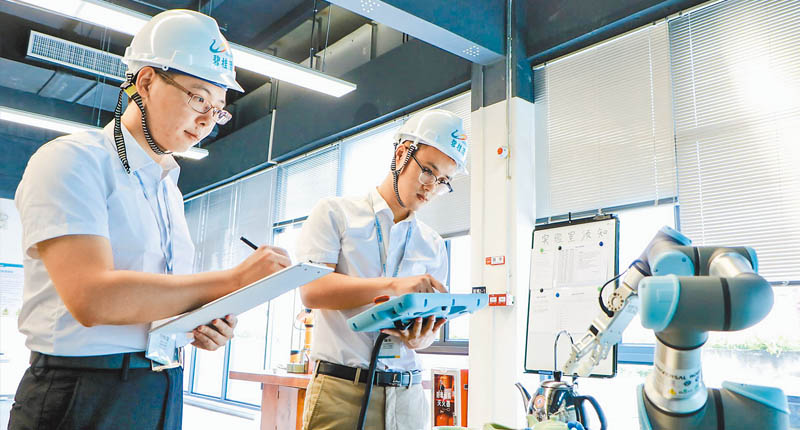 碧桂園旗下專門從事機器人研發生產的新公司──博智林公司啟動全球招聘。(取自澎湃新聞網)